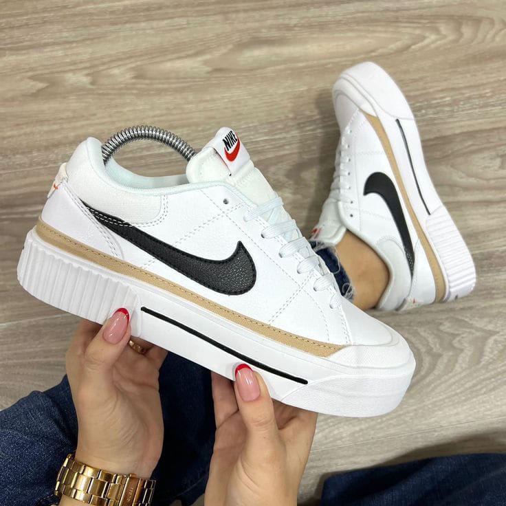 Nike Court Legacy Lift beyaz siyah