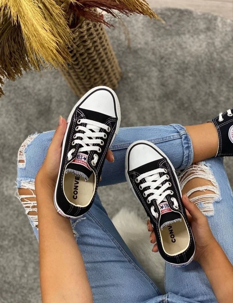 All Star Siyah Kısa 1